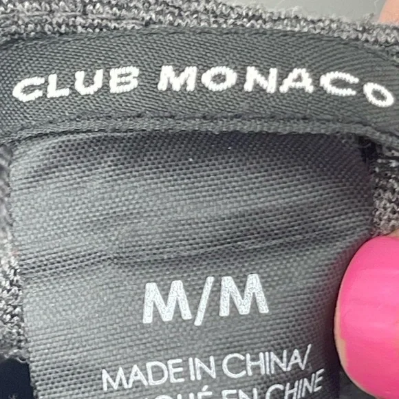 Club Monaco Gray 3/4 Sleeve Knee Length Dress Size Medium - Picture 7 of 9